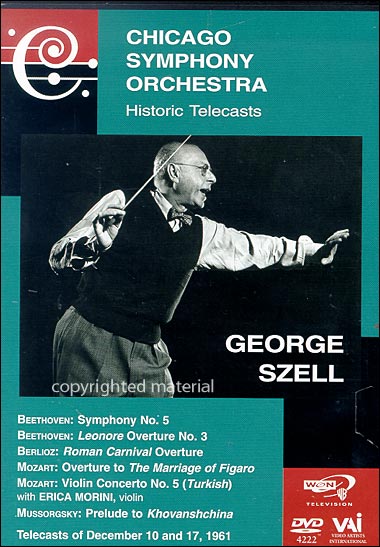 GEORGE SZELL CONDUCTS-CHICAGO SYMPHONY ORCHESTRA / SZELL
