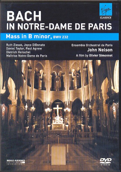 MASS IN B MINOR (DVD)-BACH / ZIESAK / DIDONATO / NELSON / 