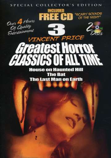 3 VINCENT PRICE GREATEST HORROR CLASSICS OF ALL-3 VINCENT PRICE GREATEST HORROR CLASSICS OF ALL