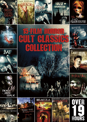 15-FILM HORROR CULT CLASSICS COLLECTION (3PC)-15-FILM HORROR CULT CLASSICS COLLECTION (3PC)