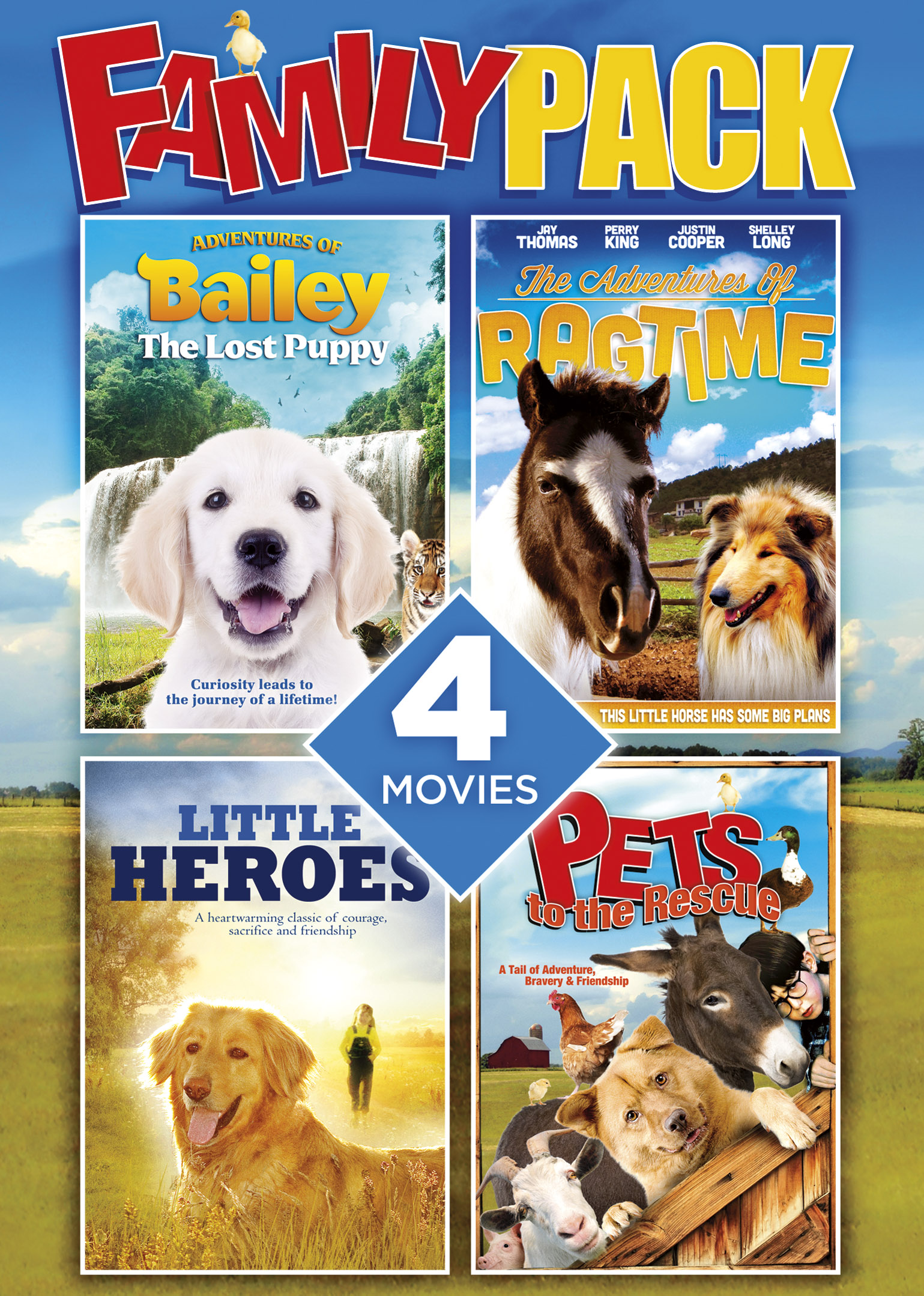 4-MOVIE FAMILY PACK 1 / (FULL)-4-MOVIE FAMILY PACK 1 / (FULL)
