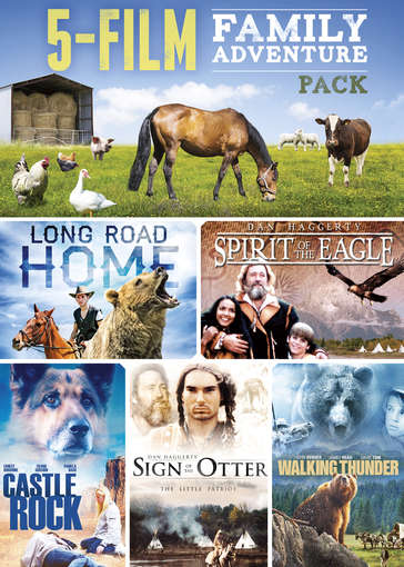 VOL. 1-5-FILM FAMILY ADVENTURE PACK-5-FILM FAMILY ADVENTURE PACK