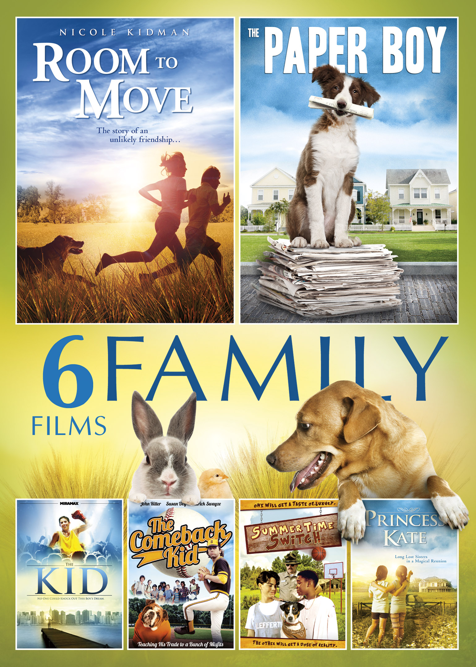 6-FILM FAMILY PACK (2PC) / (FULL WS)-6-FILM FAMILY PACK (2PC) / (FULL WS)