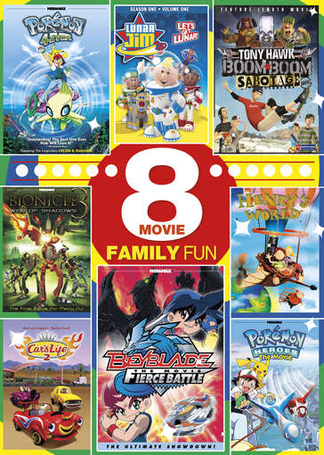 VOL. 5-8-MOVIE KID'S COLLECTION