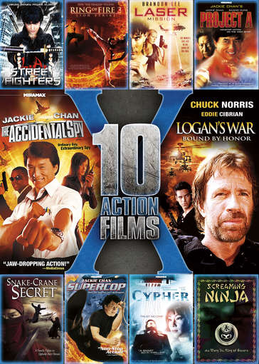 VOL. 3-10-FILM ACTION PACK-10-FILM ACTION PACK