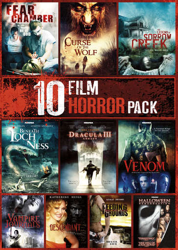 VOL. 2-10-FILM HORROR PACK-10-FILM HORROR PACK