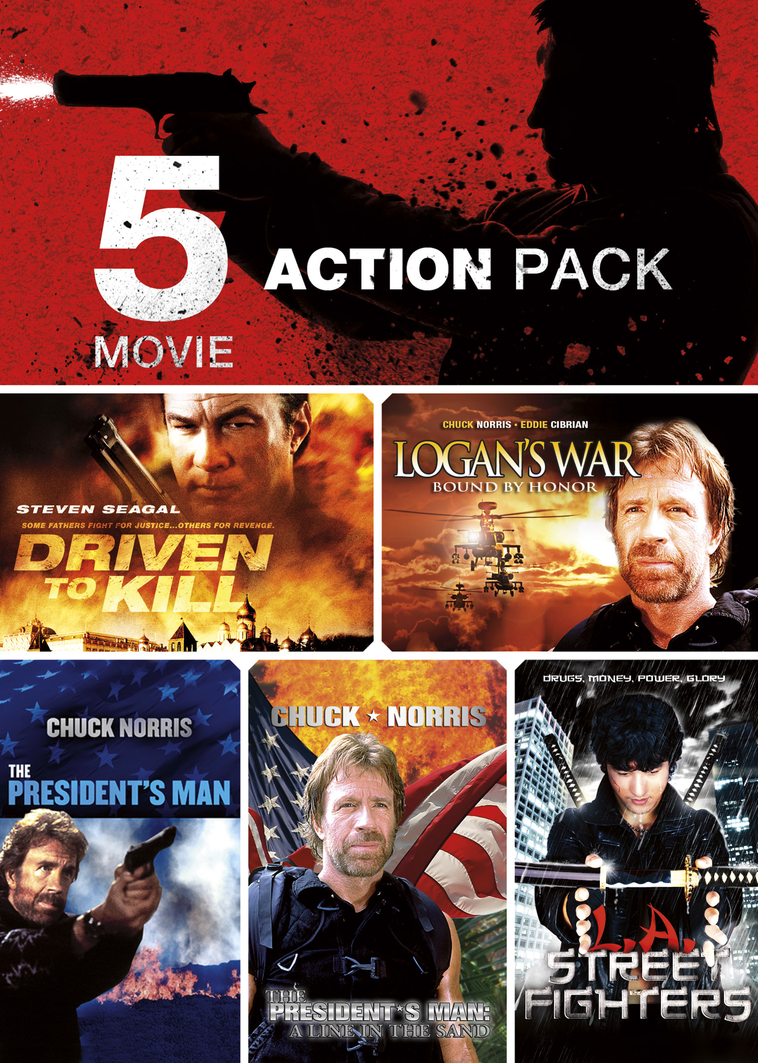 VOL. 5-5-MOVIE ACTION PACK-5-MOVIE ACTION PACK
