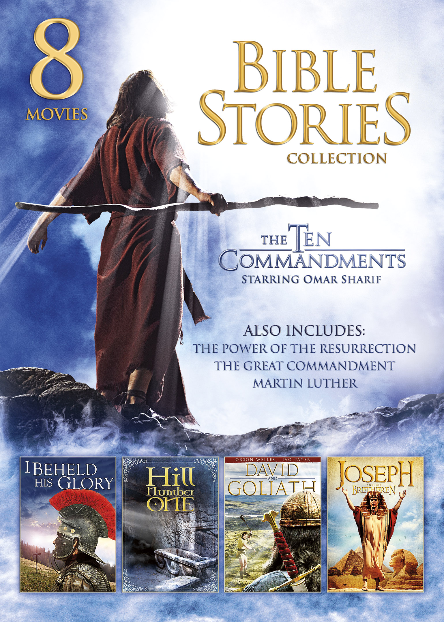 8-MOVIE BIBLE STORIES COLLECTION (2PC) / (FULL-8-MOVIE BIBLE STORIES COLLECTION (2PC) / (FULL