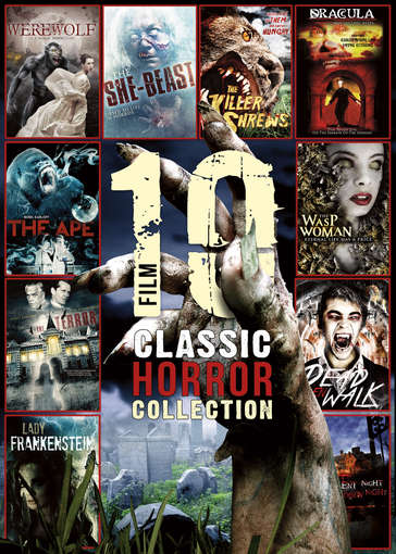 10-FILM CLASSIC HORROR CLASSICS-10-FILM CLASSIC HORROR CLASSICS