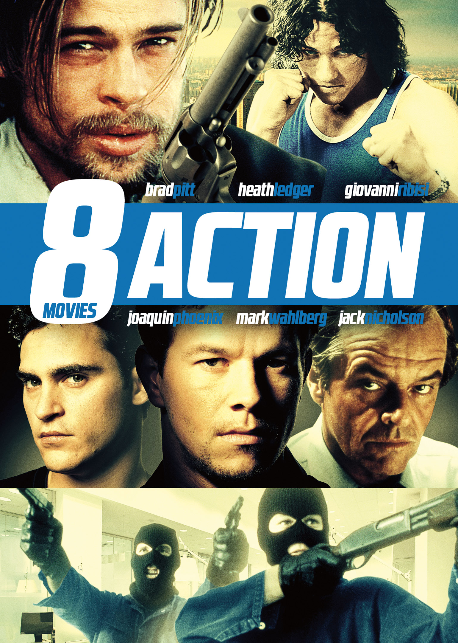 8-MOVIE ACTION THRILLERS-8-MOVIE ACTION THRILLERS