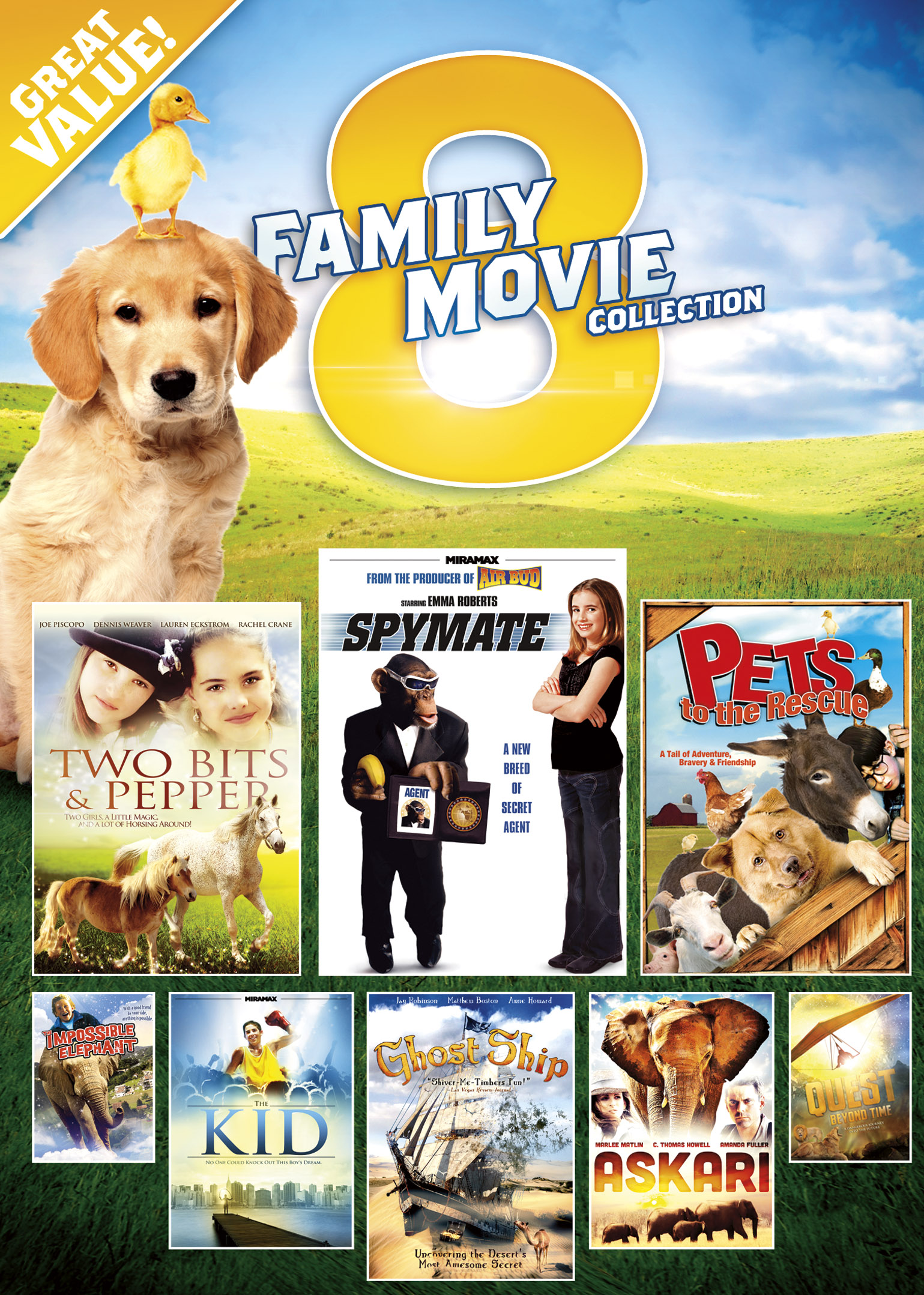 VOL. 6-8-FILM FAMILY ADVENTURE