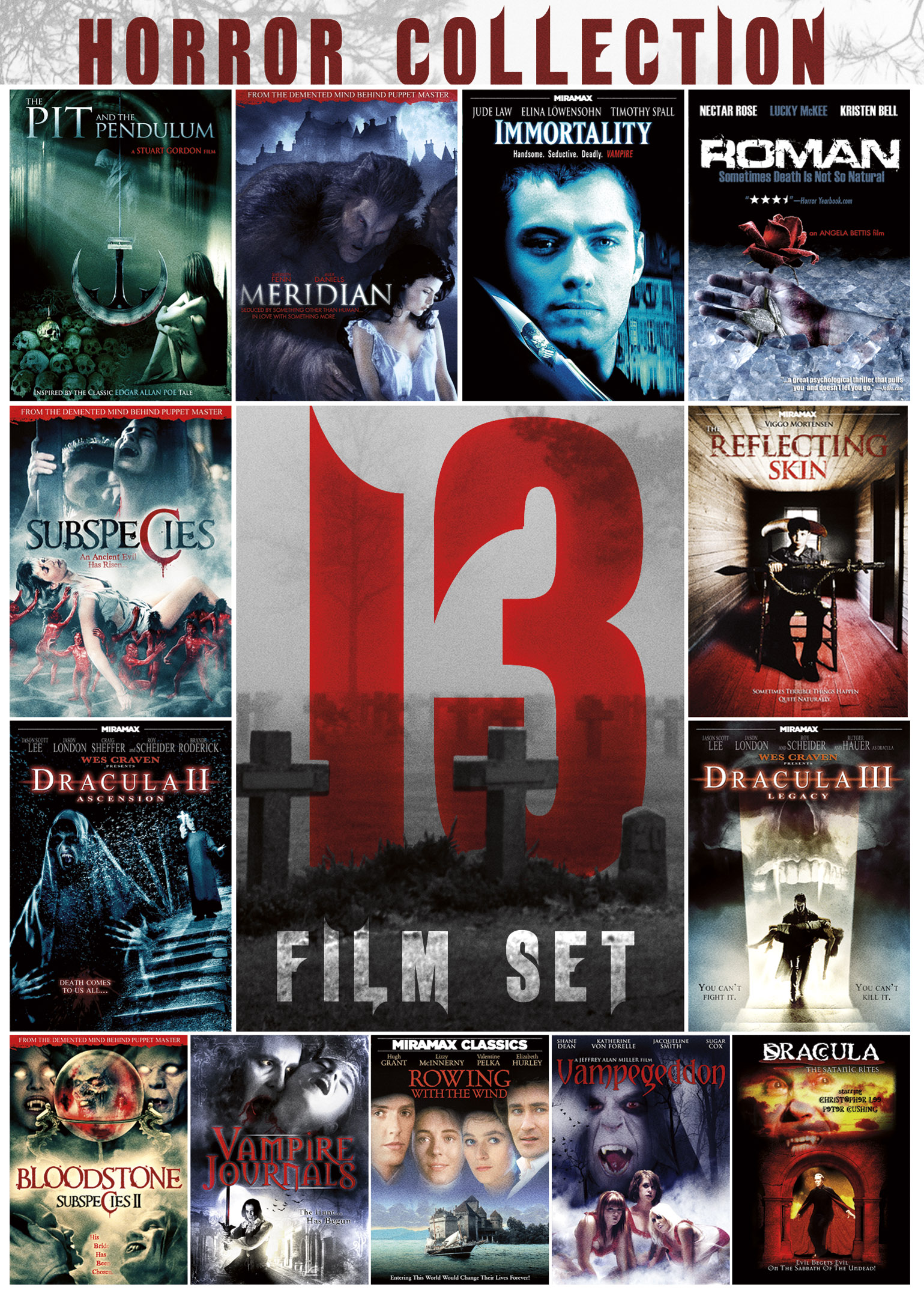 VOL. 1-13-FILM HORROR
