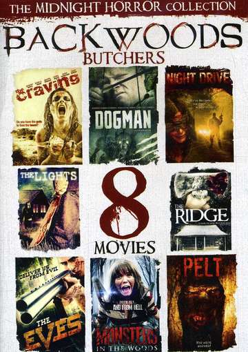 8-MOVIE MIDNIGHT HORROR COLLECTION: BACKWOODS-8-MOVIE MIDNIGHT HORROR COLLECTION: BACKWOODS