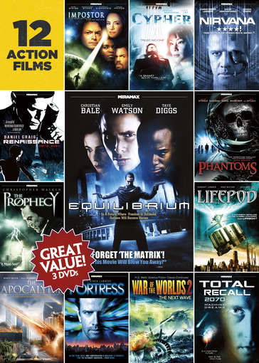 VOL. 2-12-FILM ACTION PACK-12-FILM ACTION PACK