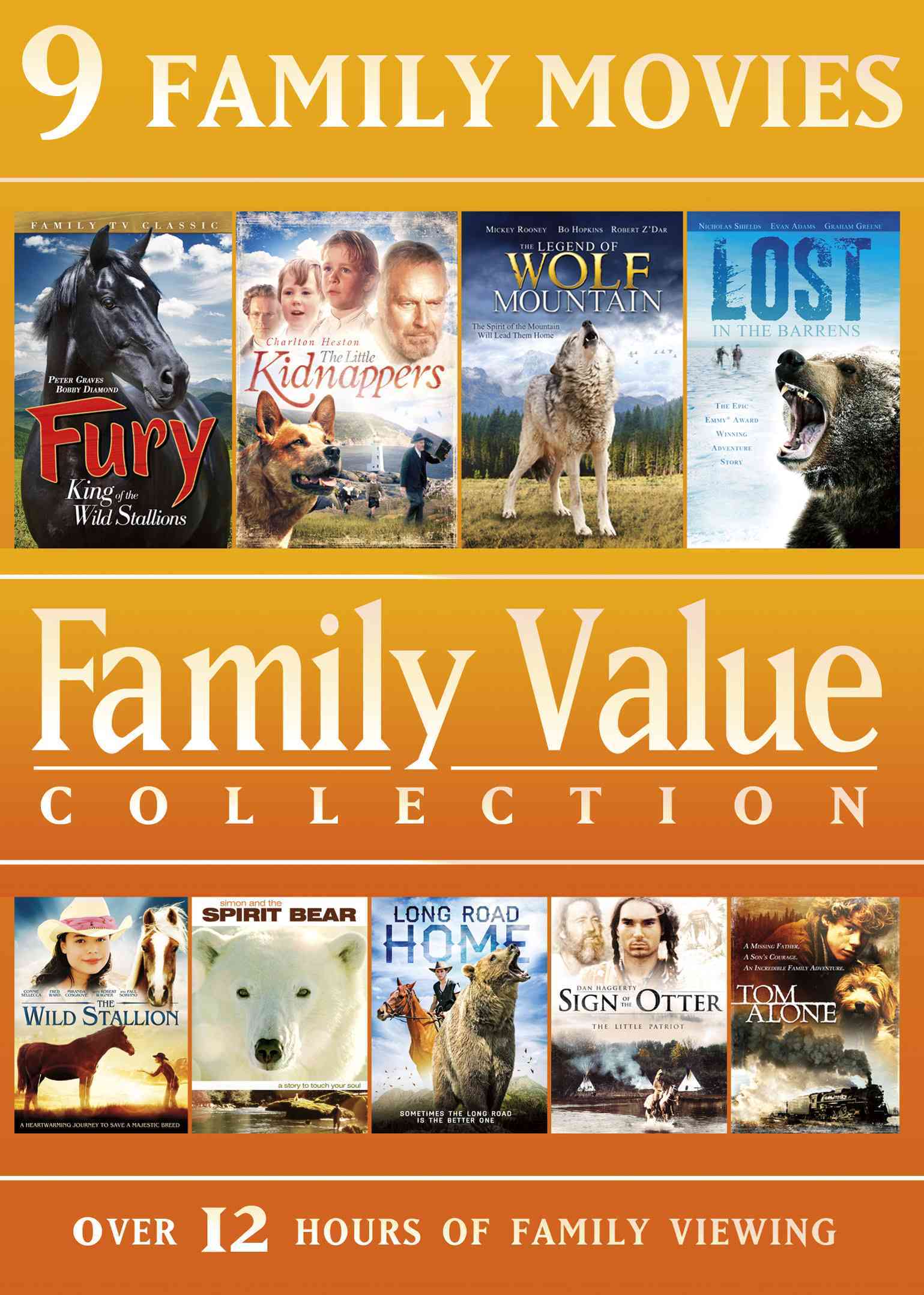 9-MOVIE FAMILY VALUE COLLECTION (2PC) / (FULL -9-MOVIE FAMILY VALUE COLLECTION (2PC) / (FULL 