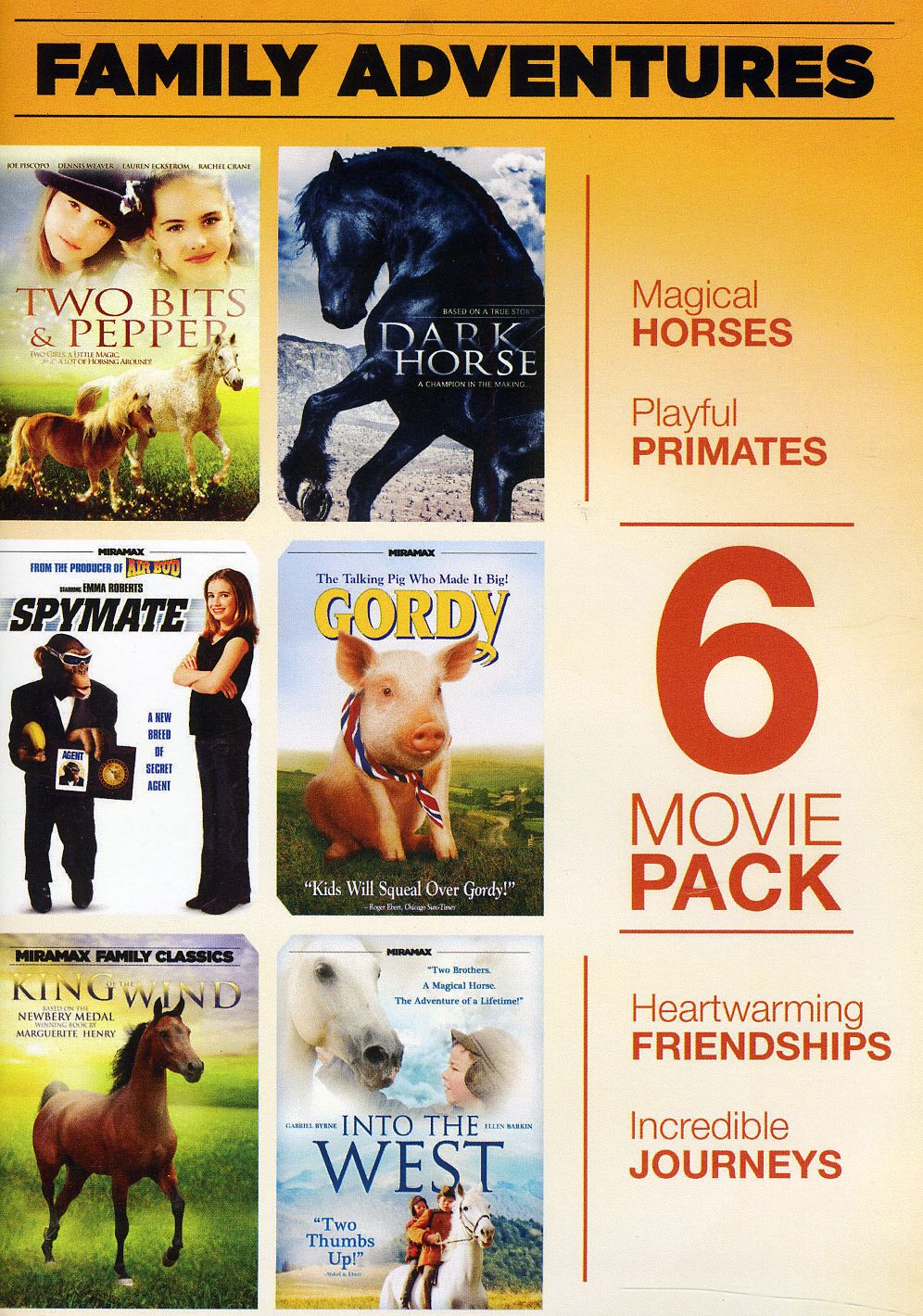 6-FILM FAMILY ADVENTURES (2PC) / (FULL SLIM)-6-FILM FAMILY ADVENTURES (2PC) / (FULL SLIM)