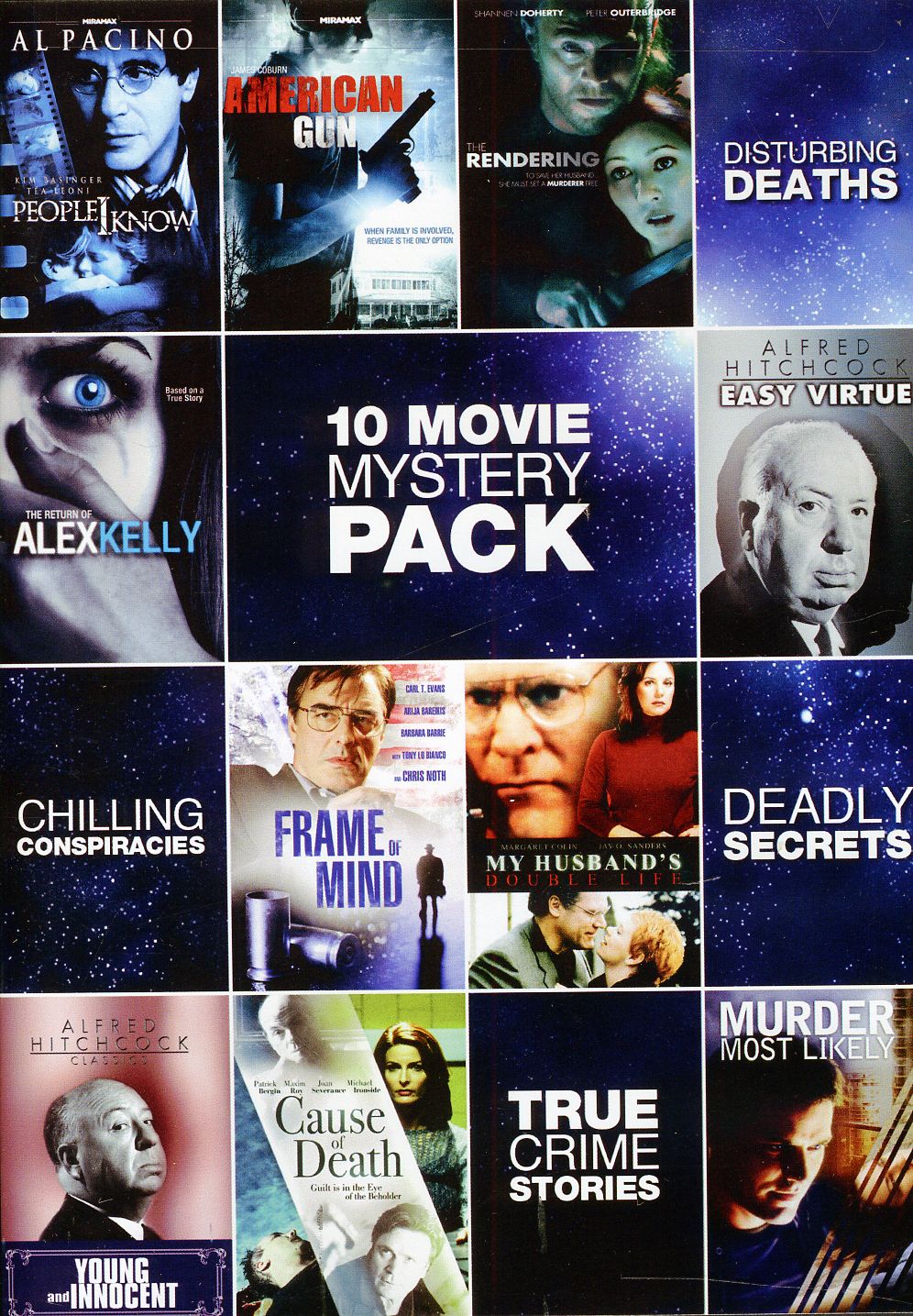 10-MOVIE MYSTERY PACK-10-MOVIE MYSTERY PACK