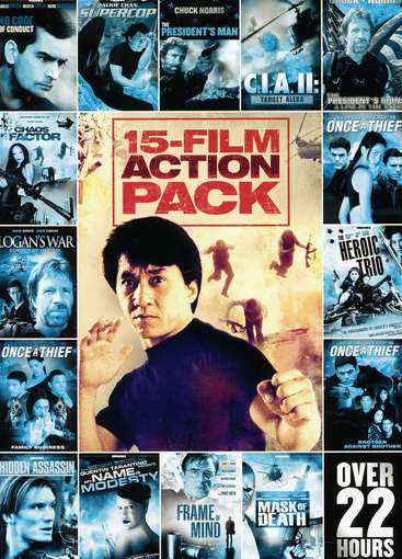 VOL. 1-15-MOVIE ACTION PACK