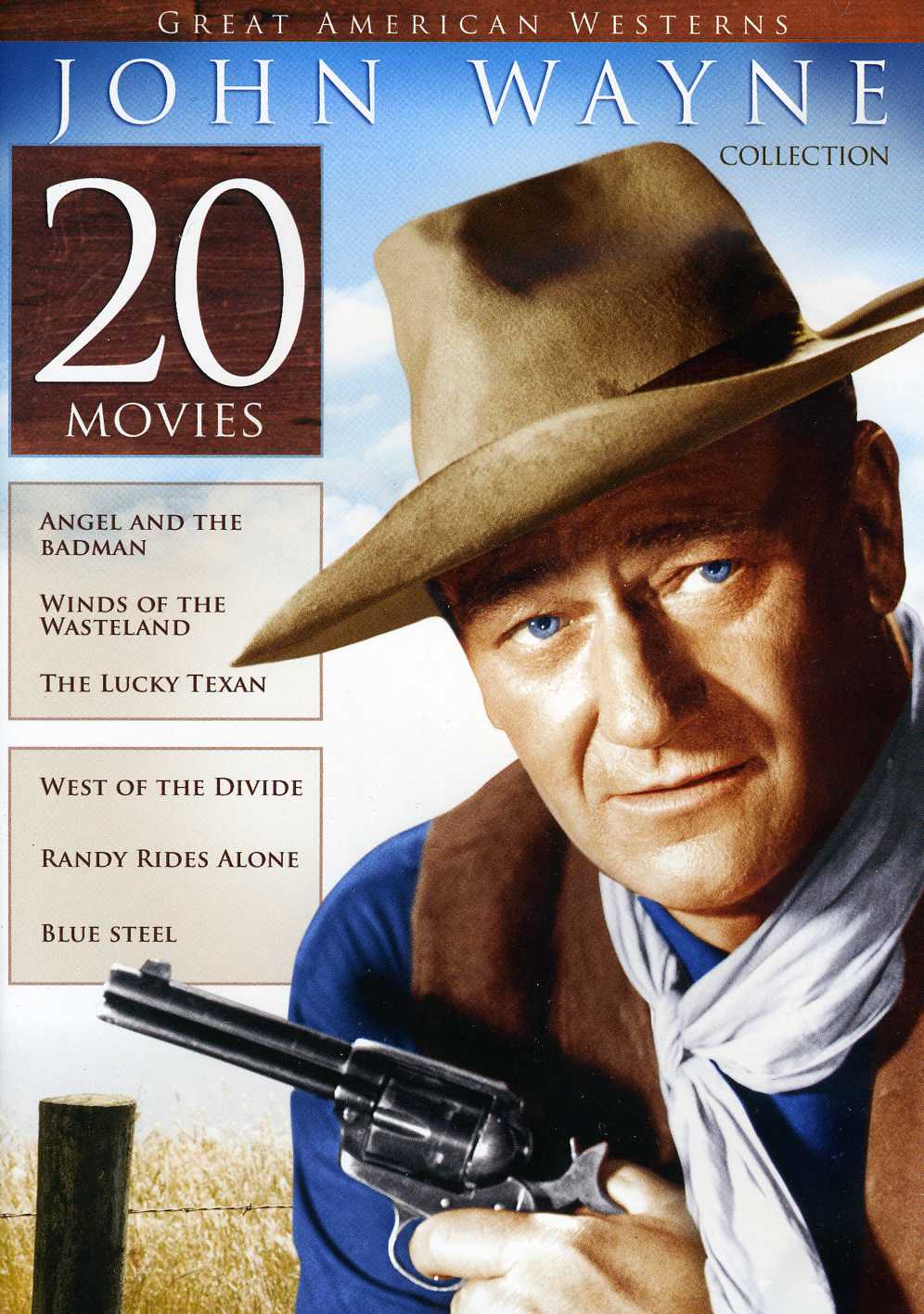 20-FILM GREAT AMERICAN WESTERNS: JOHN WAYNE COLL-20-FILM GREAT AMERICAN WESTERNS: JOHN WAYNE COLL