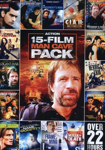 VOL. 1-15-MOVIE MAN CAVE ACTION PACK