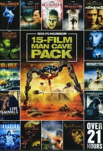 VOL. 1-15-MOVIE MAN CAVE SCI-FI HORROR PACK