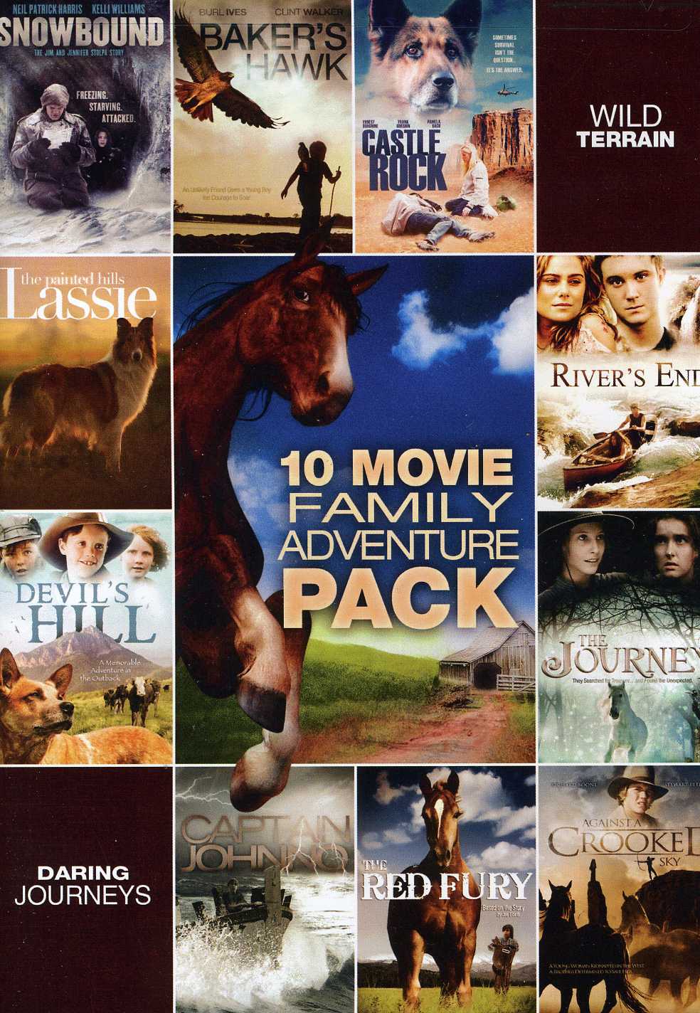 10-FILM FAMILY ADVENTURE PACK-10-FILM FAMILY ADVENTURE PACK