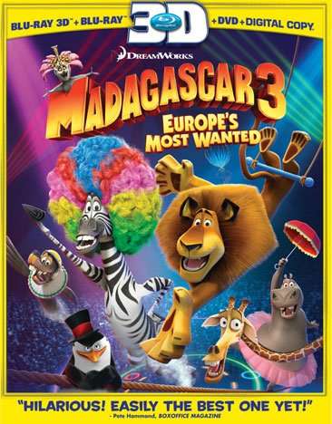 MADAGASCAR 3: EUROPE'S MOST WANTED (W / DVD) (-MADAGASCAR 3: EUROPE'S MOST WANTED