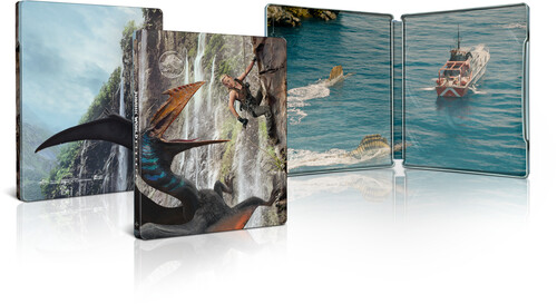 JURASSIC WORLD REBIRTH (STEELBOOK) (4K) (STBK)-JURASSIC WORLD REBIRTH (STEELBOOK)