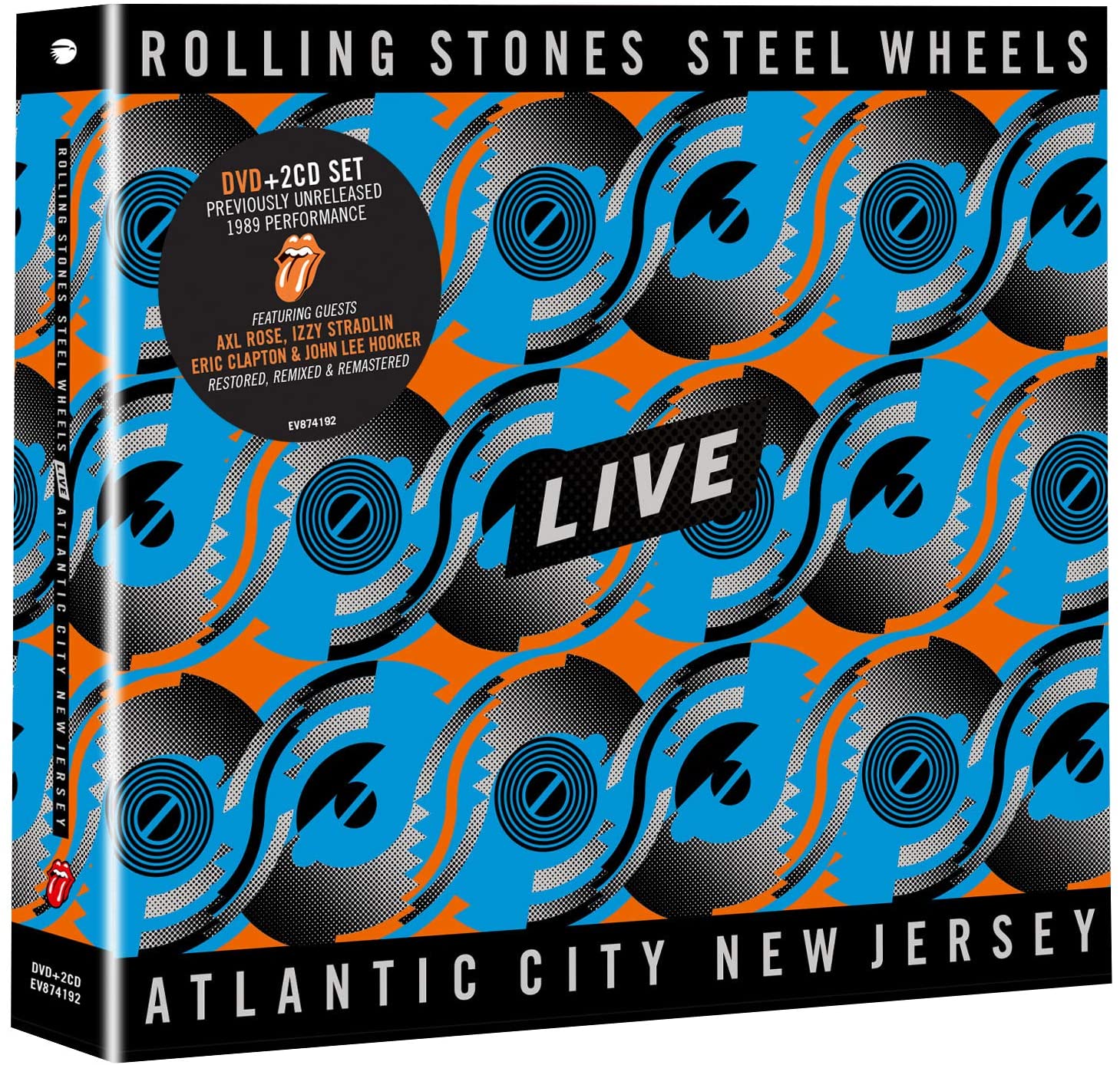 STEEL WHEELS LIVE (LIVE FROM ATLANTIC CITY NJ 1989-ROLLING STONES