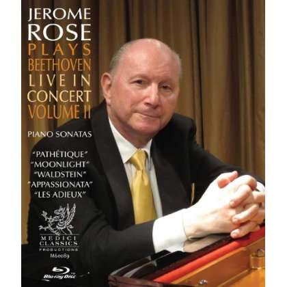 JEROME ROSE PLAYS BEETHOVEN LIVE IN CONCERT 2-BEETHOVEN / JEROME ROSE