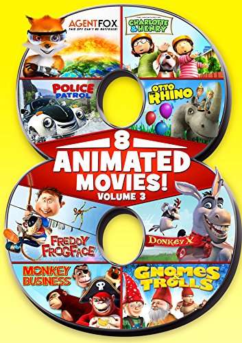 8 FEATURE COMPILATION - KIDS ANIMATED - VOLUME 3-8 FEATURE COMPILATION - KIDS ANIMATED - VOLUME 3