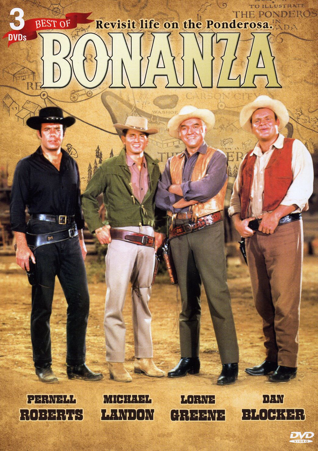 BEST OF BONANZA / 3 DVD THINPAK / SLIPCASE-BEST OF BONANZA / 3 DVD THINPAK / SLIPCASE