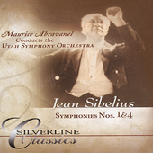 SYMPHONY 1 & 4-SIBELIUS / USO / ABRAVANEL