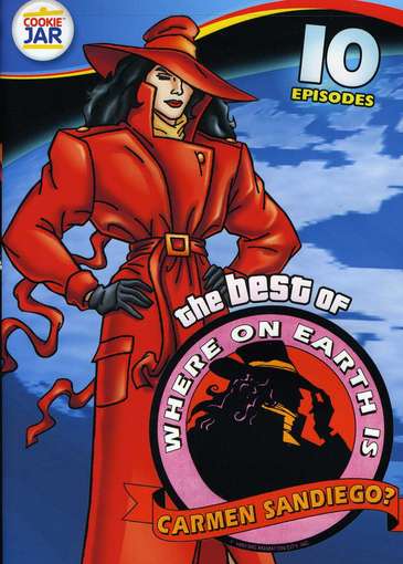 BEST OF WHERE ON EARTH IS CARMEN SANDIEGO DVD-BEST OF WHERE ON EARTH IS CARMEN SANDIEGO DVD