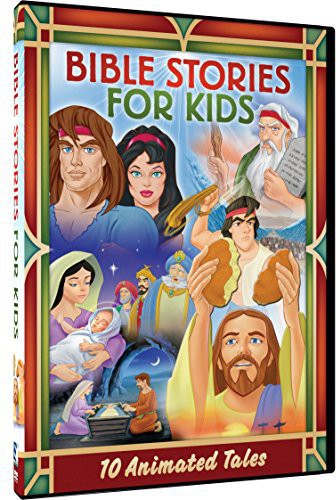 BIBLE STORIES FOR KIDS - 10 ANIMATED TALES DVD-BIBLE STORIES FOR KIDS - 10 ANIMATED TALES DVD