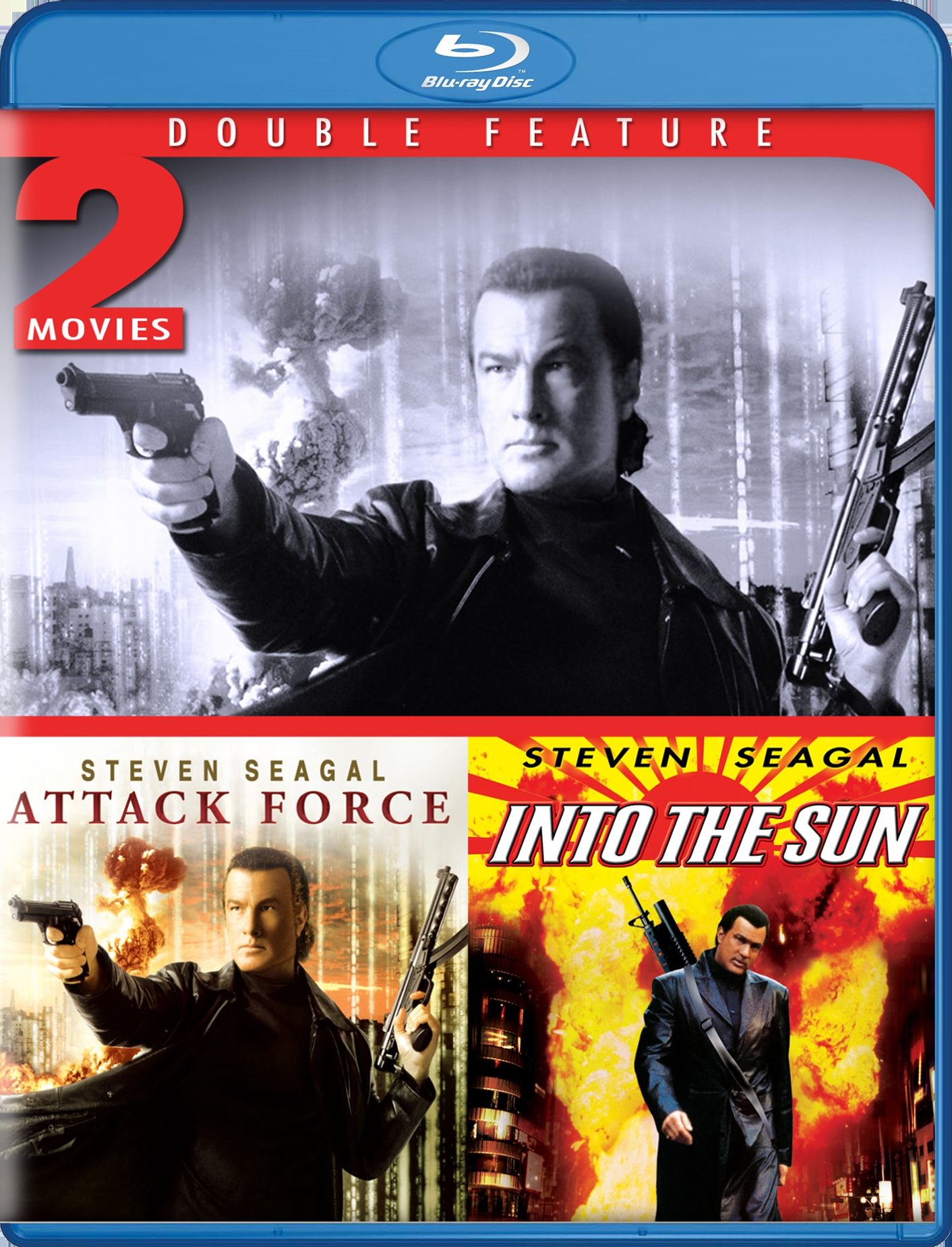 ATTACK FORCE & INTO THE SUN - BD DOUBLE FEATURE-ATTACK FORCE & INTO THE SUN - BD DOUBLE FEATURE