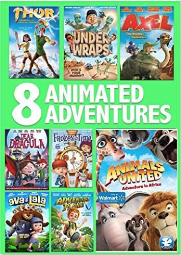 8 FILM ANIMATED ADVENTURES PACK (2PC)-8 FILM ANIMATED ADVENTURES PACK (2PC)