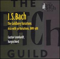 GOLDBERG VARIATIONS-BACH / LEONHARDT