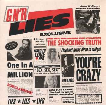 G N R LIES-GUNS N ROSES