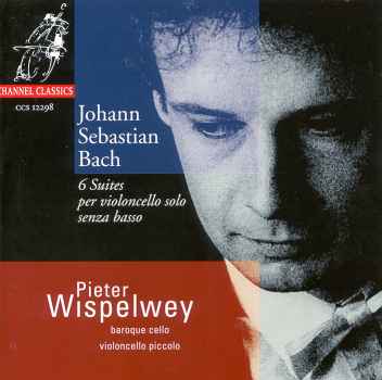 SIX SUITES FOR SOLO CELLO-BACH / WISPELWEY