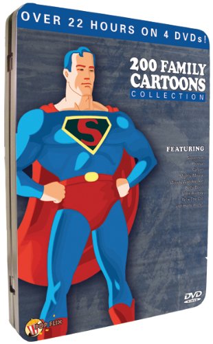 200 FAMILY CARTOONS (4PC) / (TIN)-200 FAMILY CARTOONS (4PC) / (TIN)