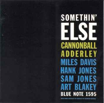 SOMETHING ELSE (RMST)-CANNONBALL ADDERLEY