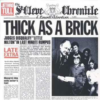 THICK AS A BRICK (BONUS TRACKS)-JETHRO TULL