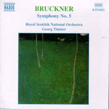 SYMPHONY 5-BRUCKNER / TINTNER / ROYAL SCOTTISH NATIONAL ORCH