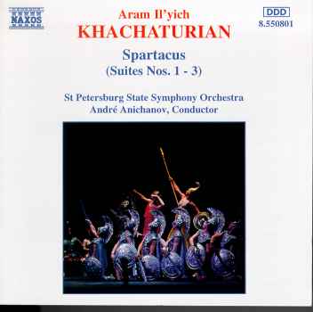 SPARTACUS-KHACHATURIAN / ANICHANOV / ST. PETERSBURG SYM