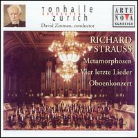 METAMORPHOSEN / OBOE CONCERTO / FOUR LAST SONG-STRAUSS / ZINMAN / TONHALLE ORCHESTRA ZURICH