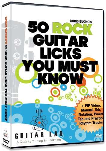 50 ROCK LICKS YOU MUST KNOW!-50 ROCK LICKS YOU MUST KNOW!