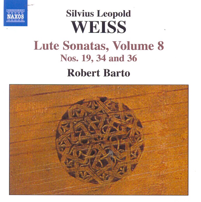 LUTE SONATAS VOL 8-WEISS / BARTO