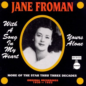 WITH A SONG IN MY HEART-JANE FROMAN