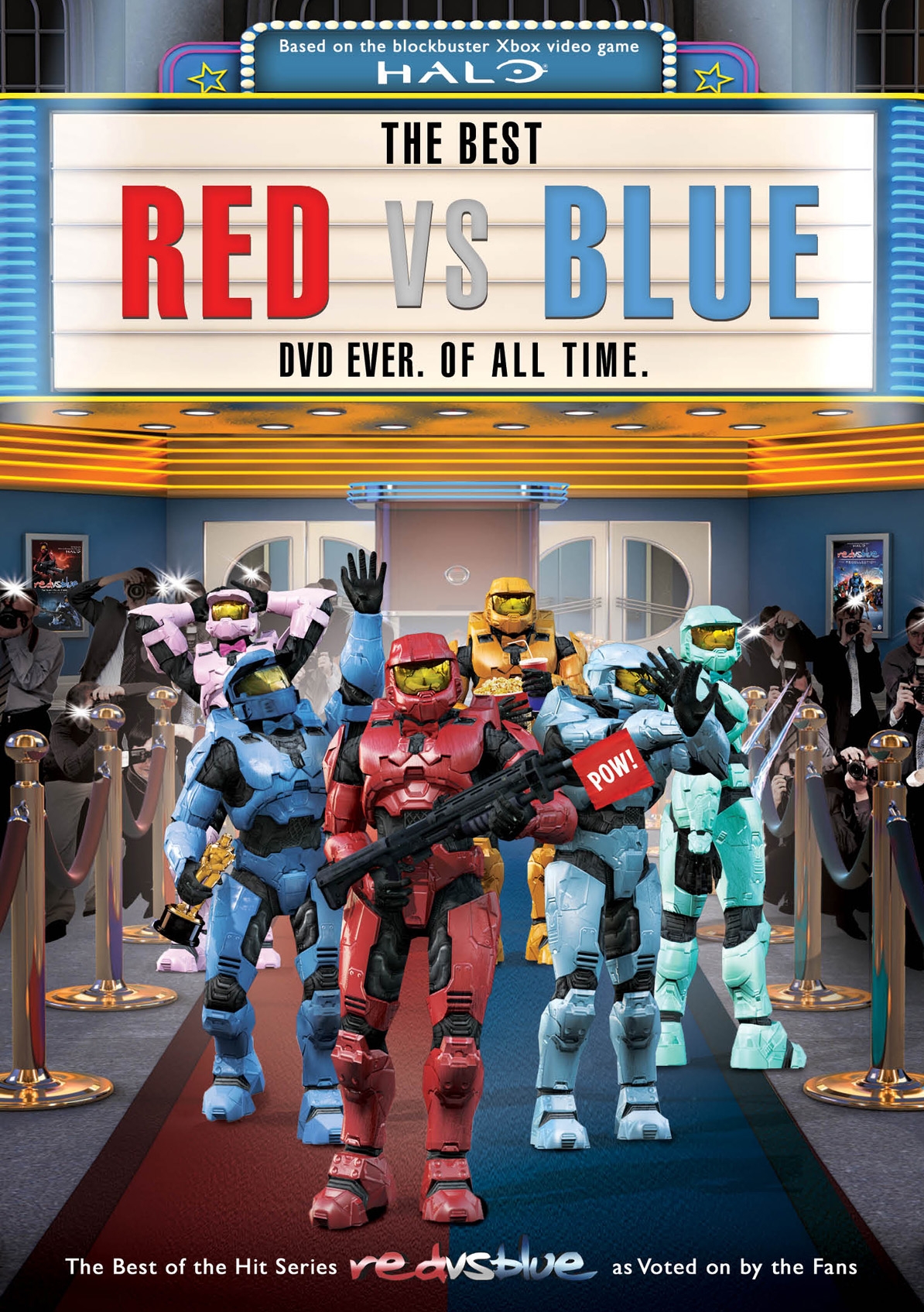BEST RED VS BLUE DVD EVER OF TIME-BEST RED VS BLUE DVD EVER OF TIME